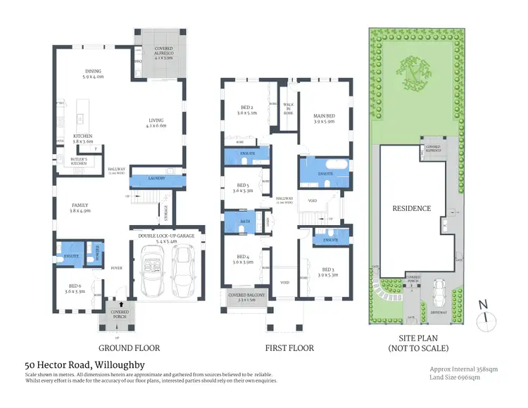 Floorplan of Homely house listing, 50 Hector Road, Willoughby NSW 2068
