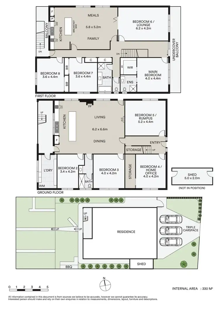 Floorplan of Homely house listing, 23 Clyde Street, Oakleigh VIC 3166