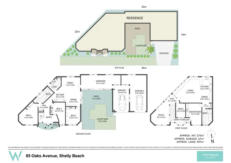Floorplan of Homely house listing, 85 Oaks Avenue, Shelly Beach NSW 2261