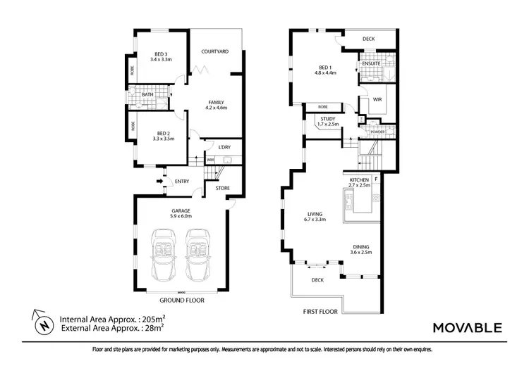 Floorplan of Homely house listing, 36A Hunter Street, Stockton NSW 2295