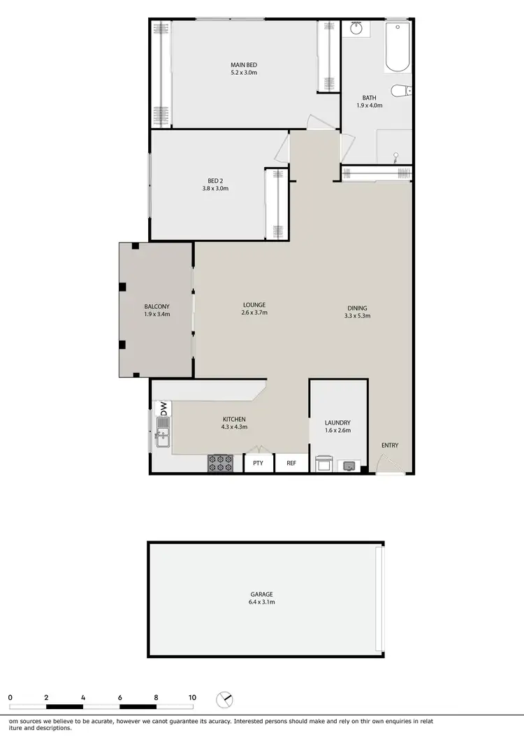 Floorplan of Homely unit listing, 15/13-19 Preston Avenue, Engadine NSW 2233