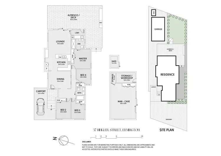 Floorplan of Homely house listing, 37 Hinkler Street, Ermington NSW 2115