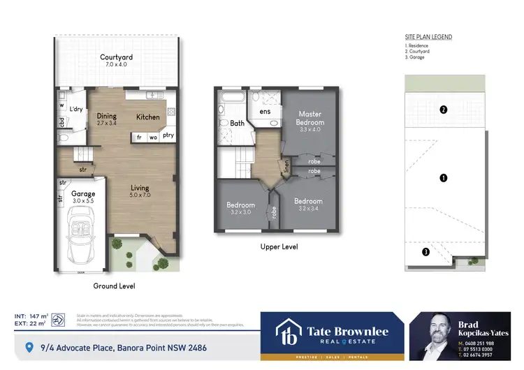 Floorplan of Homely villa listing, 9/4 Advocate Place, Banora Point NSW 2486