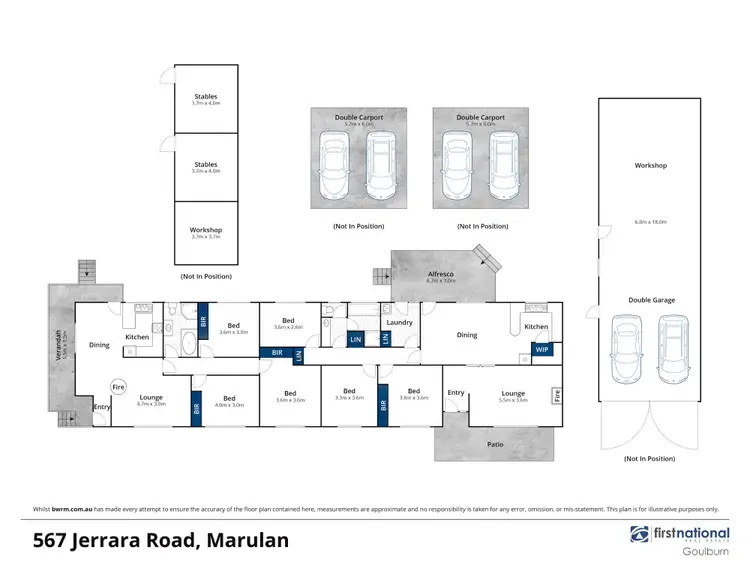 Floorplan of Homely rural property listing, 567 Jerrara Road, Marulan NSW 2579