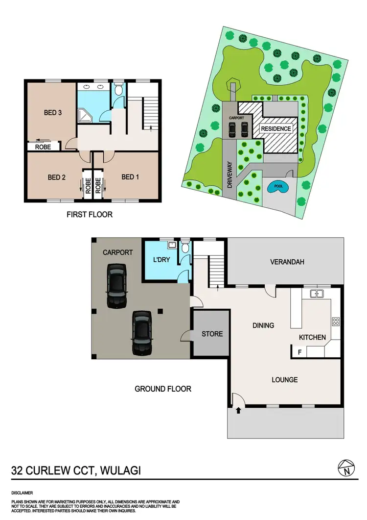 Floorplan of Homely house listing, 32 Curlew Circuit, Wulagi NT 812