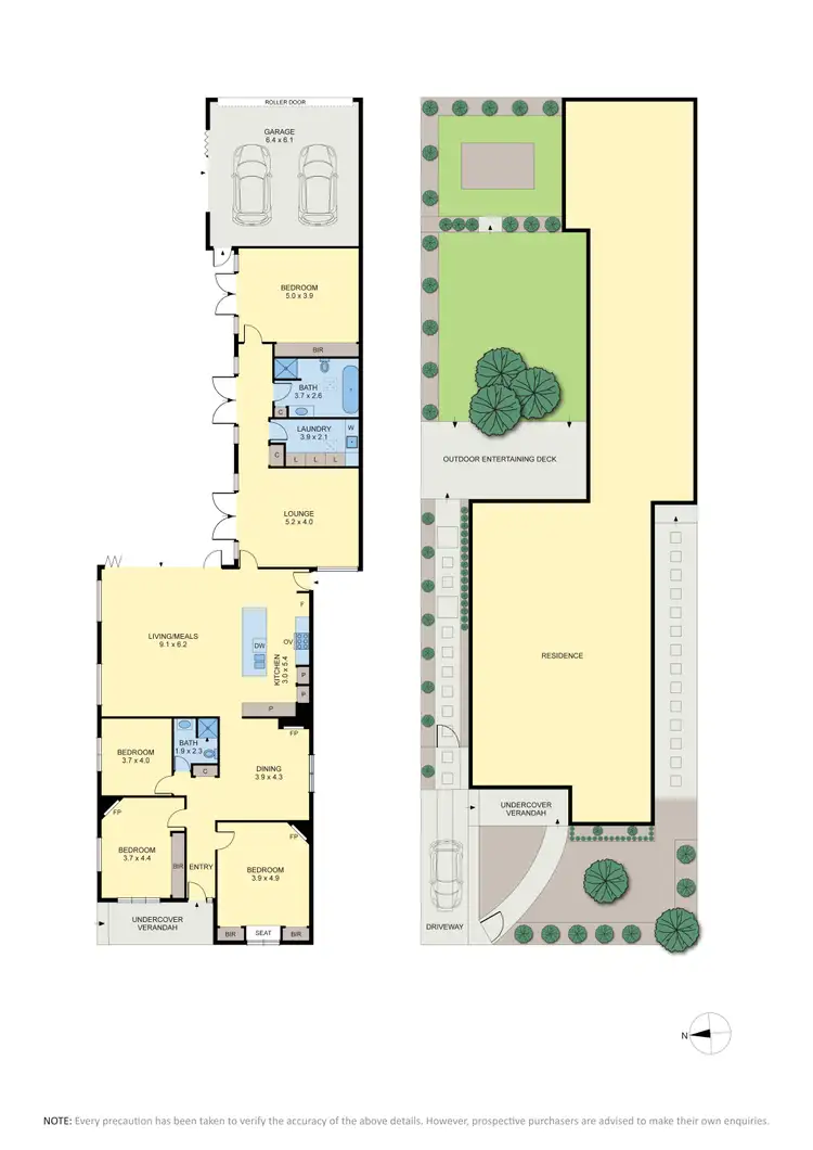 Floorplan of Homely house listing, 109 Waverley Street, Moonee Ponds VIC 3039