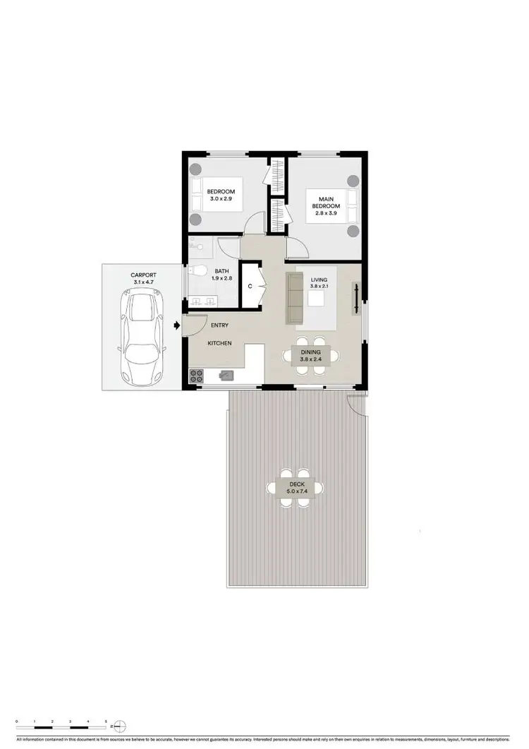 Floorplan of Homely house listing, 1/11 Chestnut Road, Youngtown TAS 7249