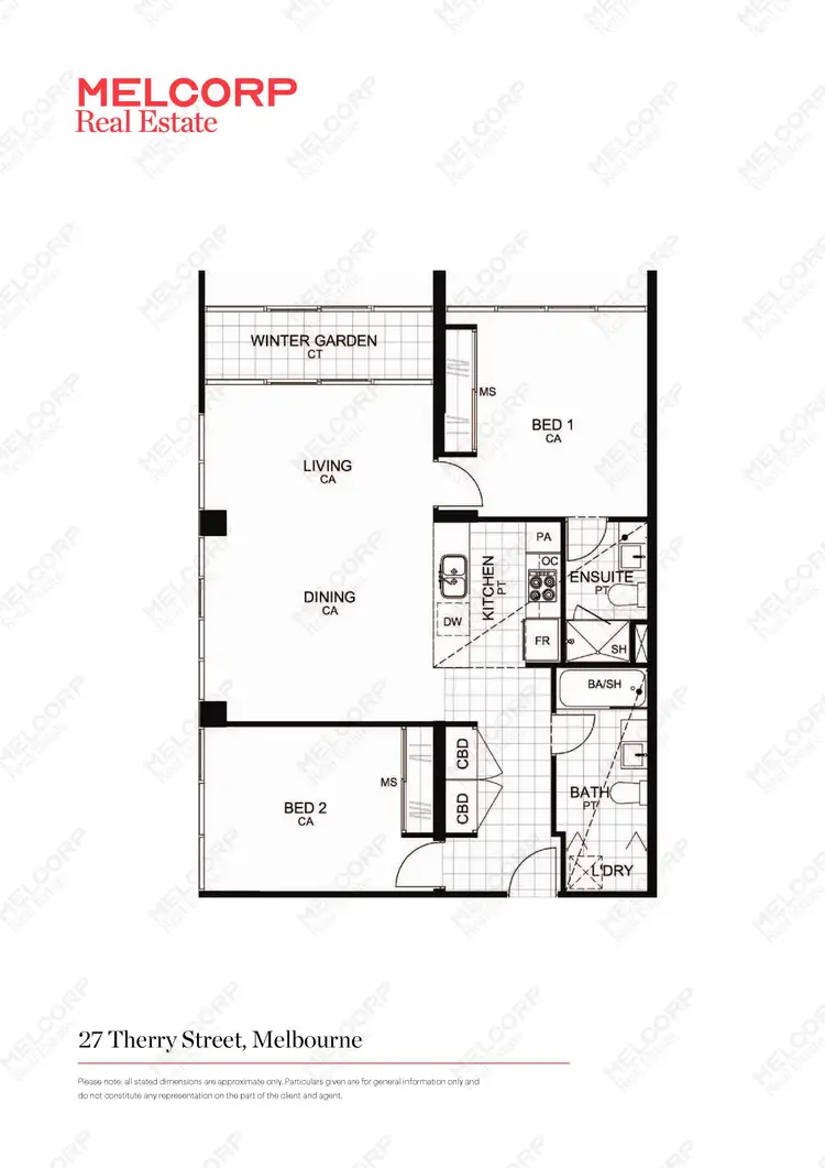 Floorplan of Homely apartment listing, 4701/27 Therry Street, Melbourne VIC 3000