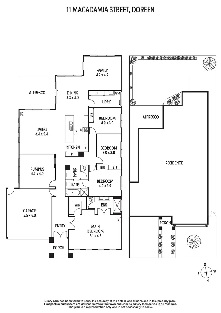 Floorplan of Homely house listing, 11 Macadamia Street, Doreen VIC 3754