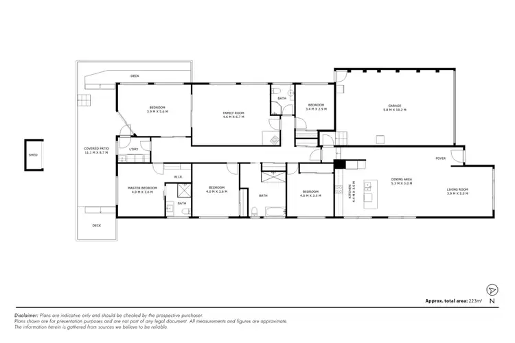 Floorplan of Homely house listing, 120B Fergus Road, Karabar NSW 2620