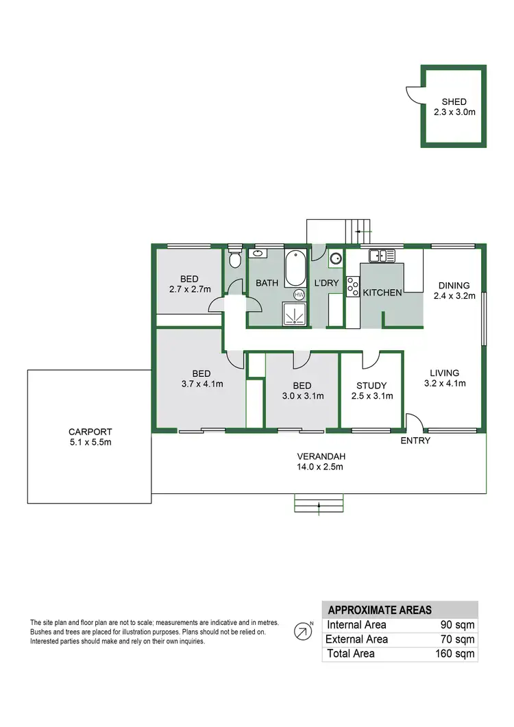 Floorplan of Homely house listing, 40 Rawson Street, Aldershot QLD 4650