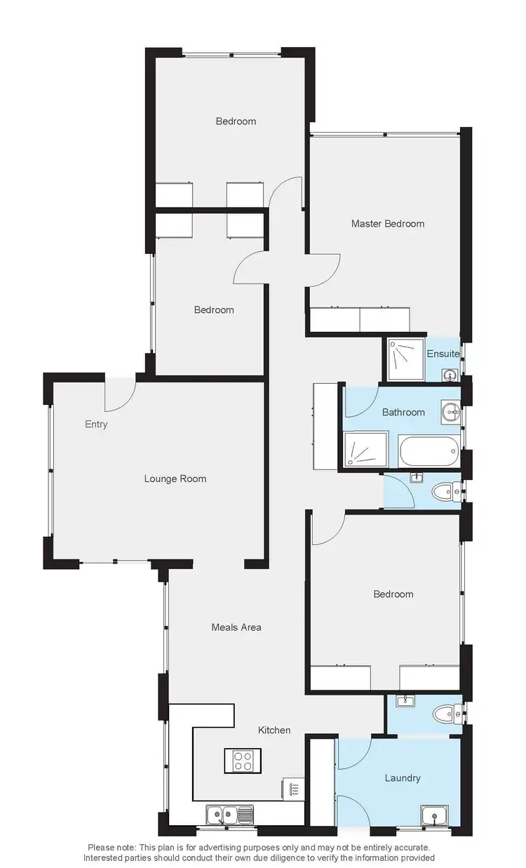 Floorplan of Homely house listing, 402 Reservoir Road, Lavington NSW 2641