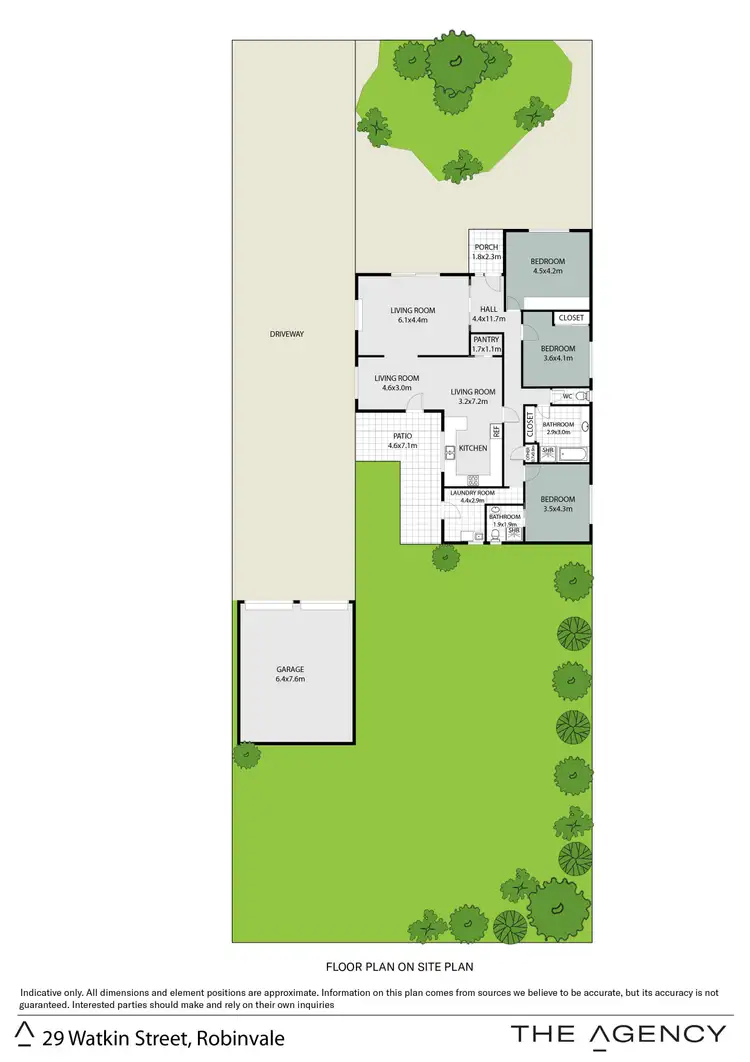 Floorplan of Homely house listing, 29 Watkin Street, Robinvale VIC 3549