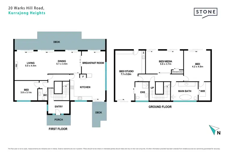 Floorplan of Homely house listing, 20 Warks Hill Road, Kurrajong Heights NSW 2758