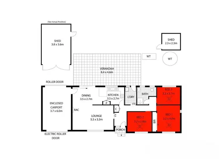 Floorplan of Homely house listing, 105 North Terrace, Port Elliot SA 5212