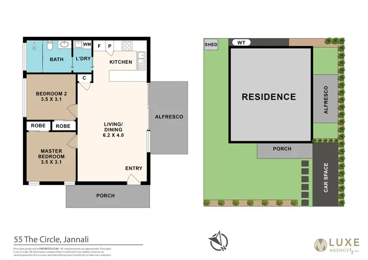 Floorplan of Homely house listing, 55 The Circle, Jannali NSW 2226
