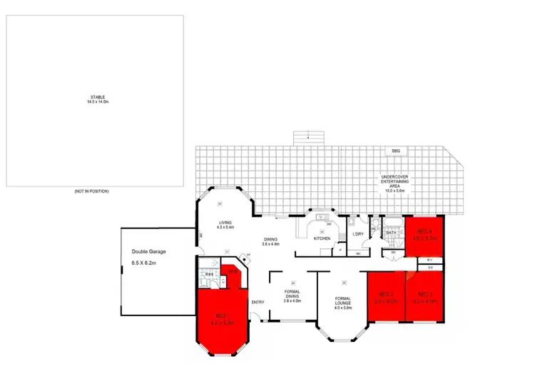 Floorplan of Homely house listing, 16 Lipizzaner Drive, Hindmarsh Valley SA 5211