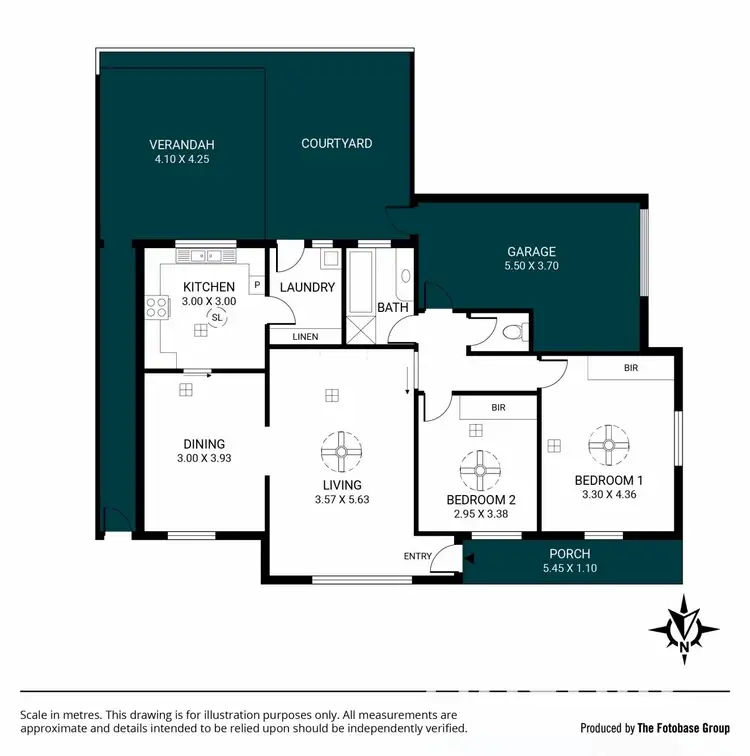 Floorplan of Homely house listing, 2/35 Dunrobin Road, Hove SA 5048