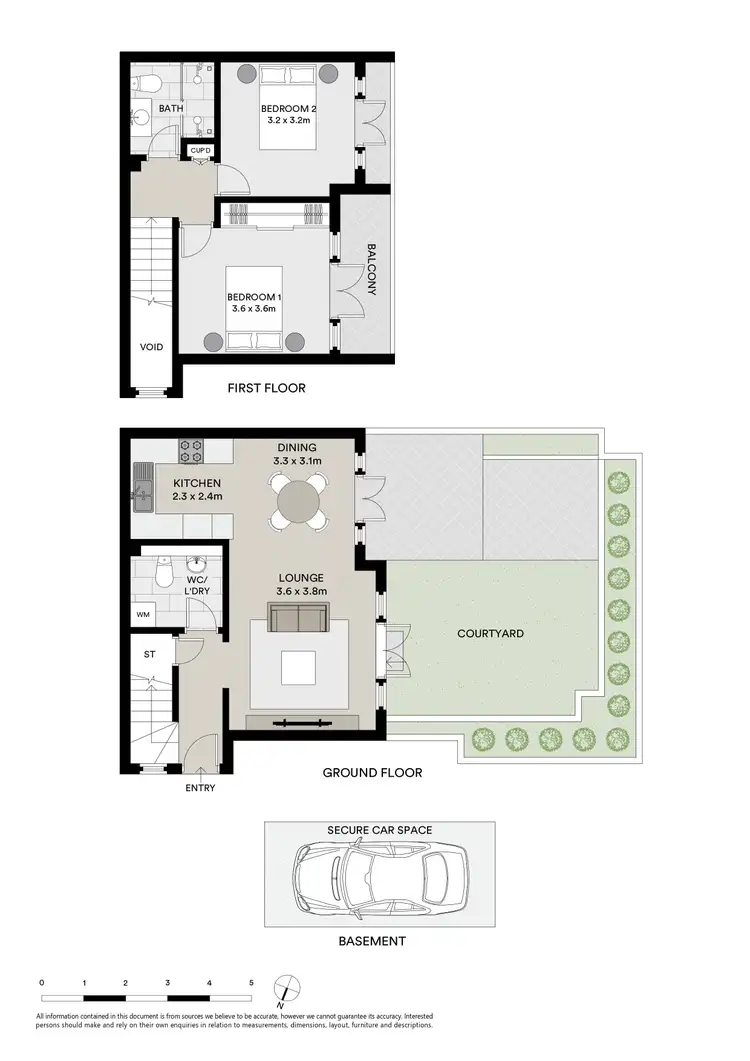 Floorplan of Homely townhouse listing, 16/1030 Anzac Parade, Maroubra NSW 2035