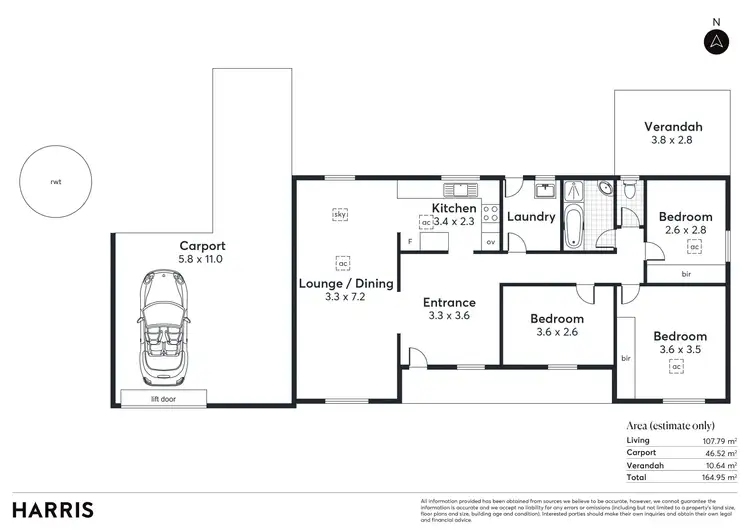 Floorplan of Homely house listing, 17 Hui Hui Drive, Happy Valley SA 5159