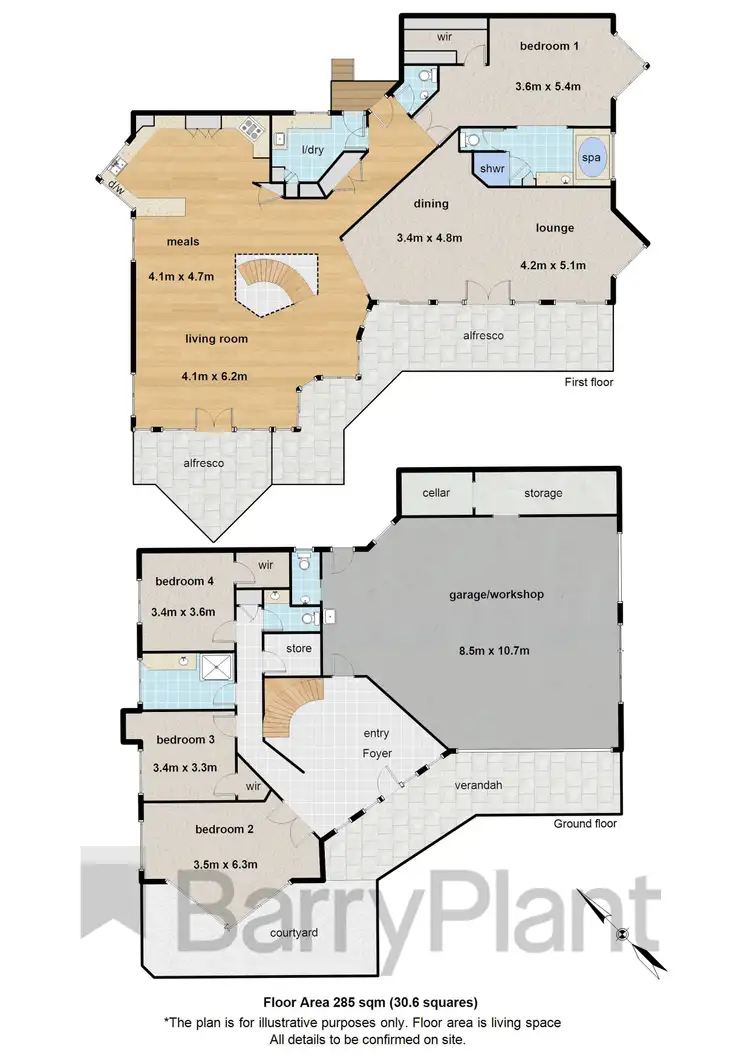 Floorplan of Homely house listing, 24 Elm Crescent, Emerald VIC 3782