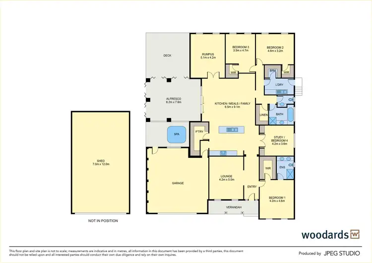 Floorplan of Homely house listing, 8 Ballymoyer Mews, Woodend VIC 3442