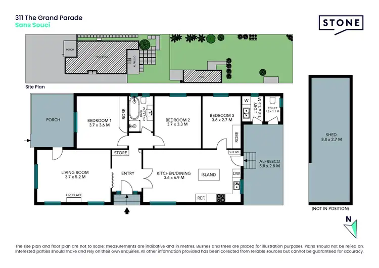 Floorplan of Homely house listing, 311 The Grand Parade, Sans Souci NSW 2219