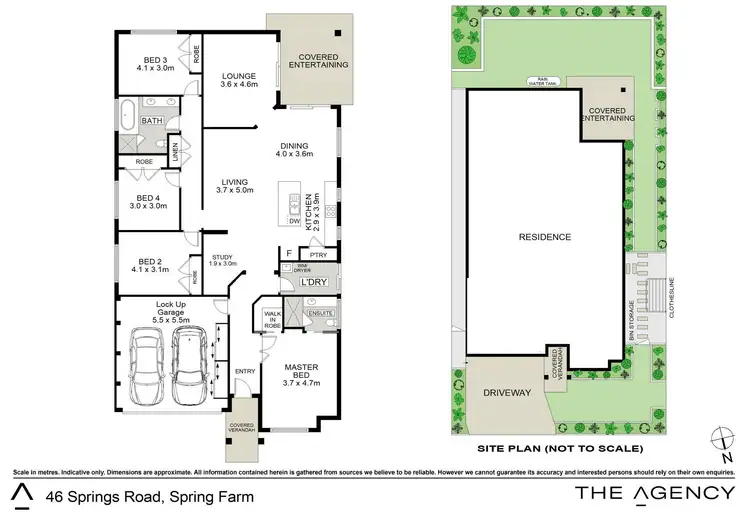 Floorplan of Homely house listing, 46 Springs Road, Spring Farm NSW 2570