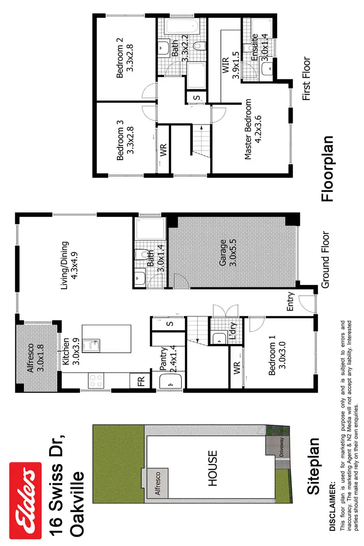 Floorplan of Homely house listing, 16 Swiss Drive, Oakville NSW 2765