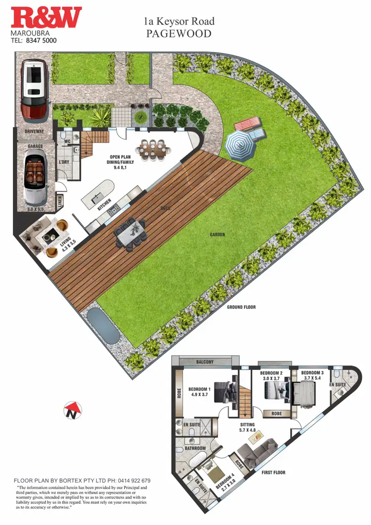 Floorplan of Homely house listing, 1A Keysor Road, Pagewood NSW 2035