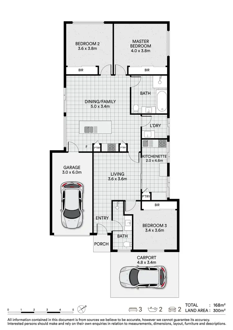 Floorplan of Homely semi-detached listing, 2/33 South Quarter Drive, Loganlea QLD 4131