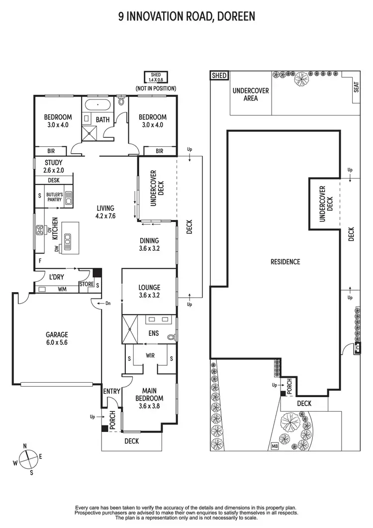 Floorplan of Homely house listing, 9 Innovation Road, Doreen VIC 3754