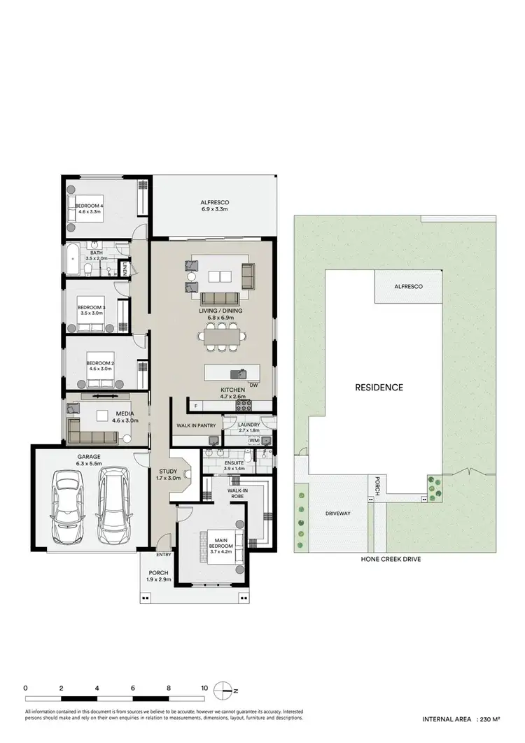 Floorplan of Homely house listing, 34 Hone Creek Drive, Mudgee NSW 2850
