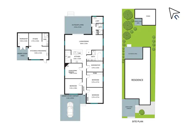 Floorplan of Homely house listing, 3 Moolcha Street, Mayfield NSW 2304