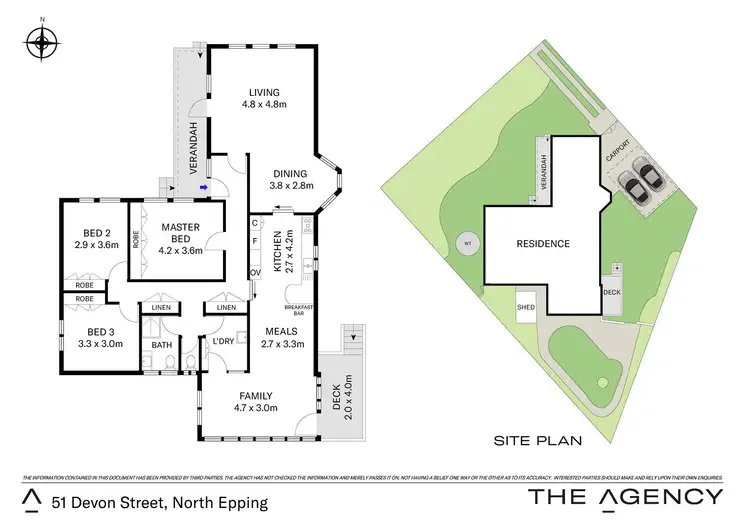 Floorplan of Homely house listing, 51 Devon Street, North Epping NSW 2121