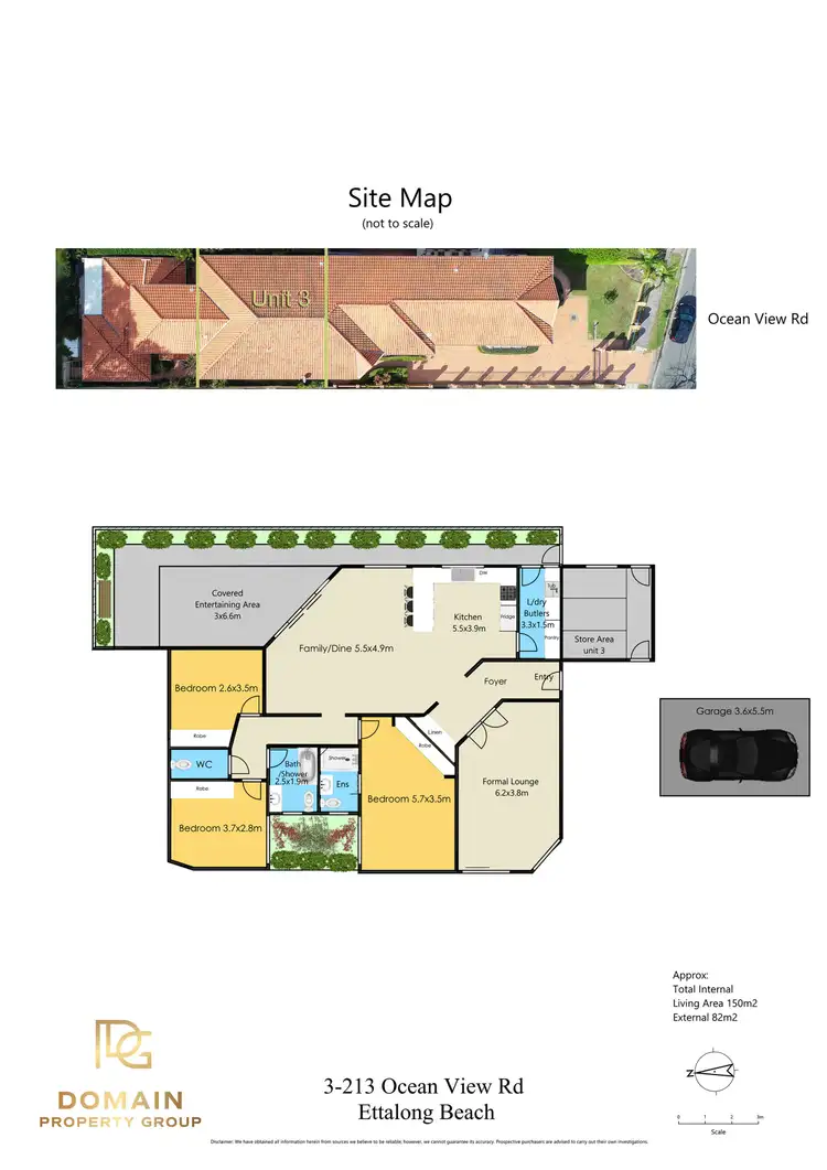 Floorplan of Homely apartment listing, 3/213 Ocean View Road, Ettalong Beach NSW 2257
