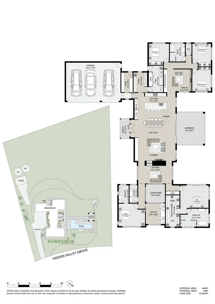 Floorplan of Homely house listing, 14 Hidden Valley Grove, Bonville NSW 2450