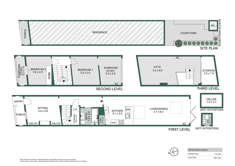 Floorplan of Homely house listing, 10 Wise Street, Rozelle NSW 2039