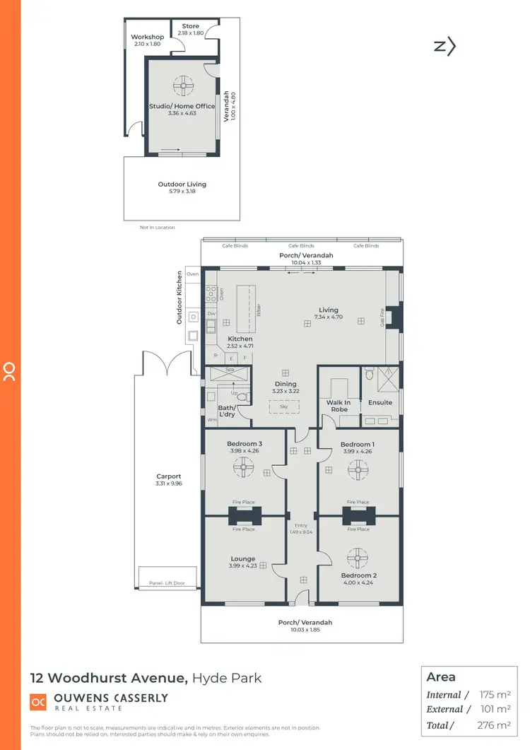 Floorplan of Homely house listing, 12 Woodhurst Avenue, Hyde Park SA 5061