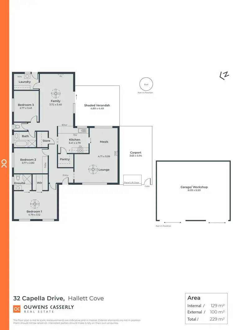 Floorplan of Homely house listing, 32 Capella Drive, Hallett Cove SA 5158