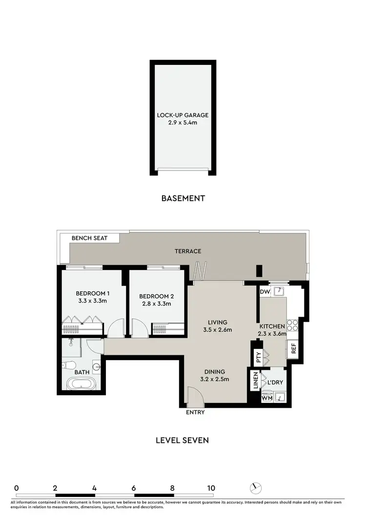 Floorplan of Homely apartment listing, 703/2-8 Gordon Street, Brighton-Le-Sands NSW 2216