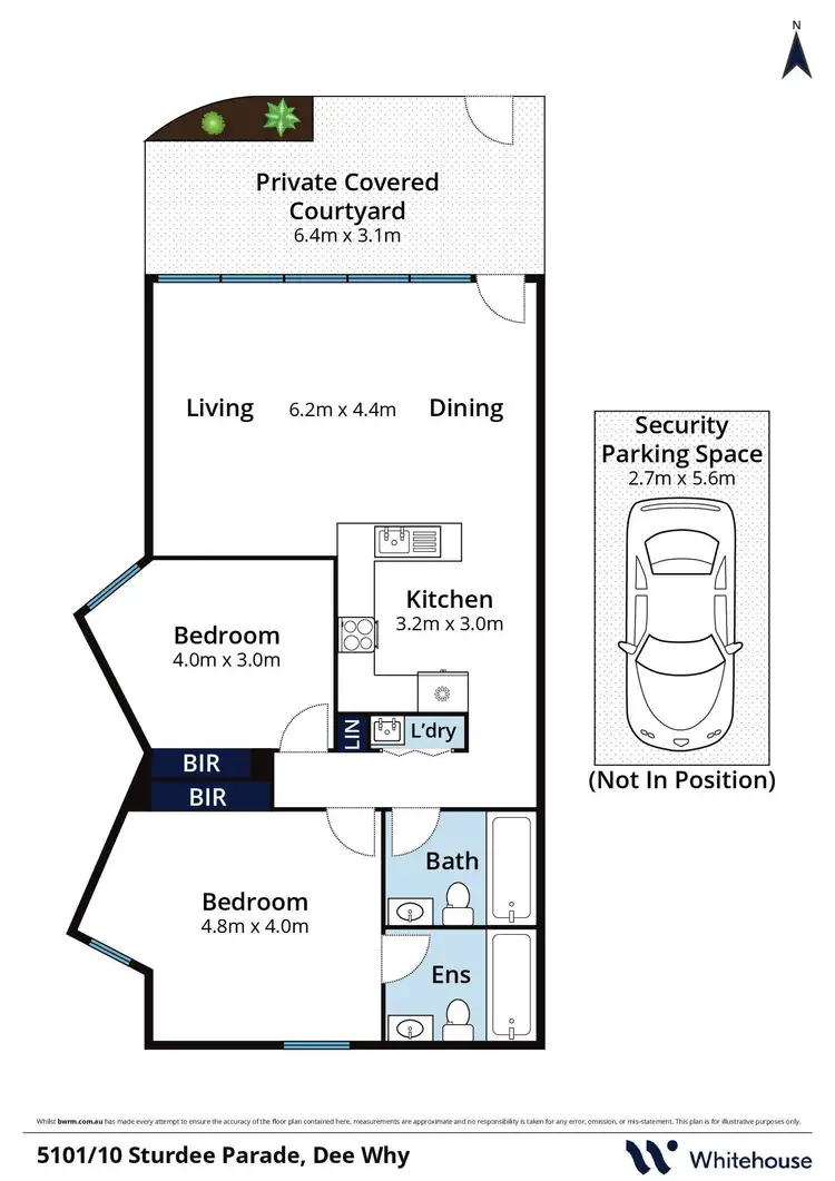 Floorplan of Homely apartment listing, 5101/10 Sturdee Parade, Dee Why NSW 2099