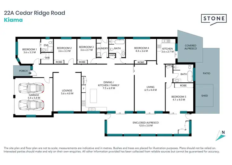 Floorplan of Homely house listing, 22A Cedar Ridge Road, Kiama NSW 2533