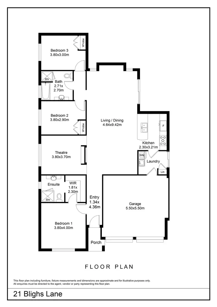 Floorplan of Homely rural property listing, 21 Blighs Lane, Wayo, Via, Goulburn NSW 2580