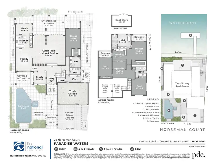 Floorplan of Homely house listing, 28 Norseman Court, Paradise Waters QLD 4217