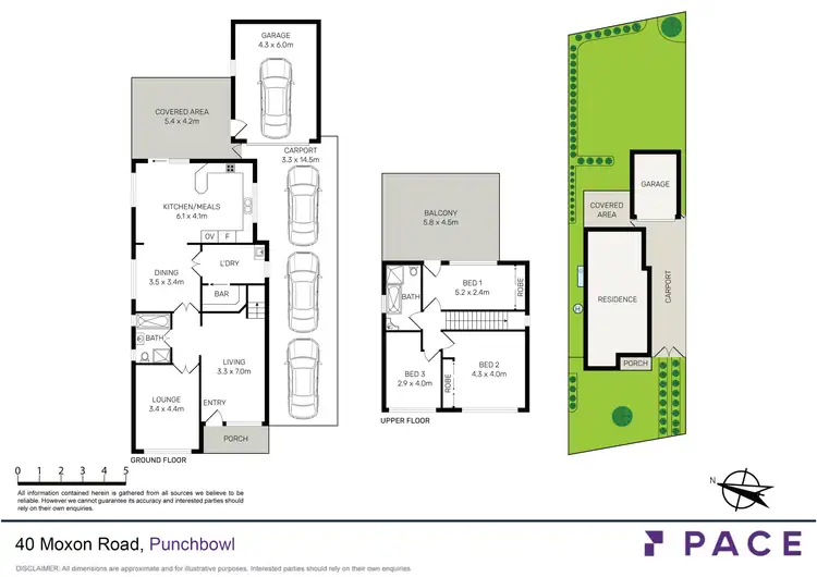 Floorplan of Homely house listing, 40 Moxon Road, Punchbowl NSW 2196