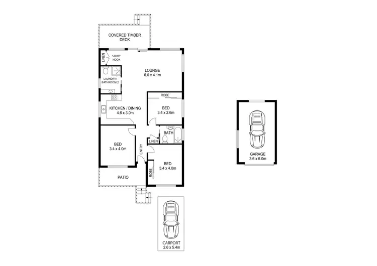 Floorplan of Homely house listing, 50 Glamis Street, Kingsgrove NSW 2208
