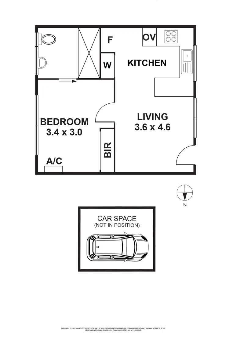 Floorplan of Homely apartment listing, 12/158 Separation Street, Northcote VIC 3070