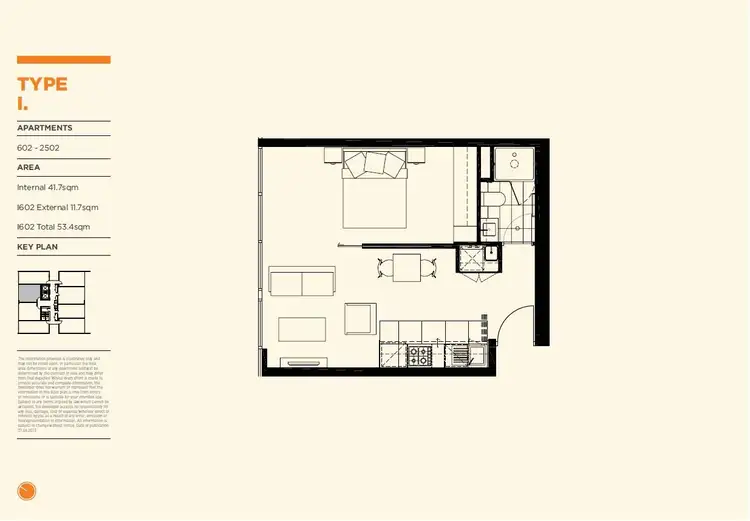 Floorplan of Homely apartment listing, 2002/557 Little Lonsdale Street, Melbourne VIC 3000