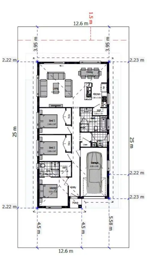 Floorplan of Homely house listing, Lot 1935 Lamrock Estate Street, Wilton NSW 2571